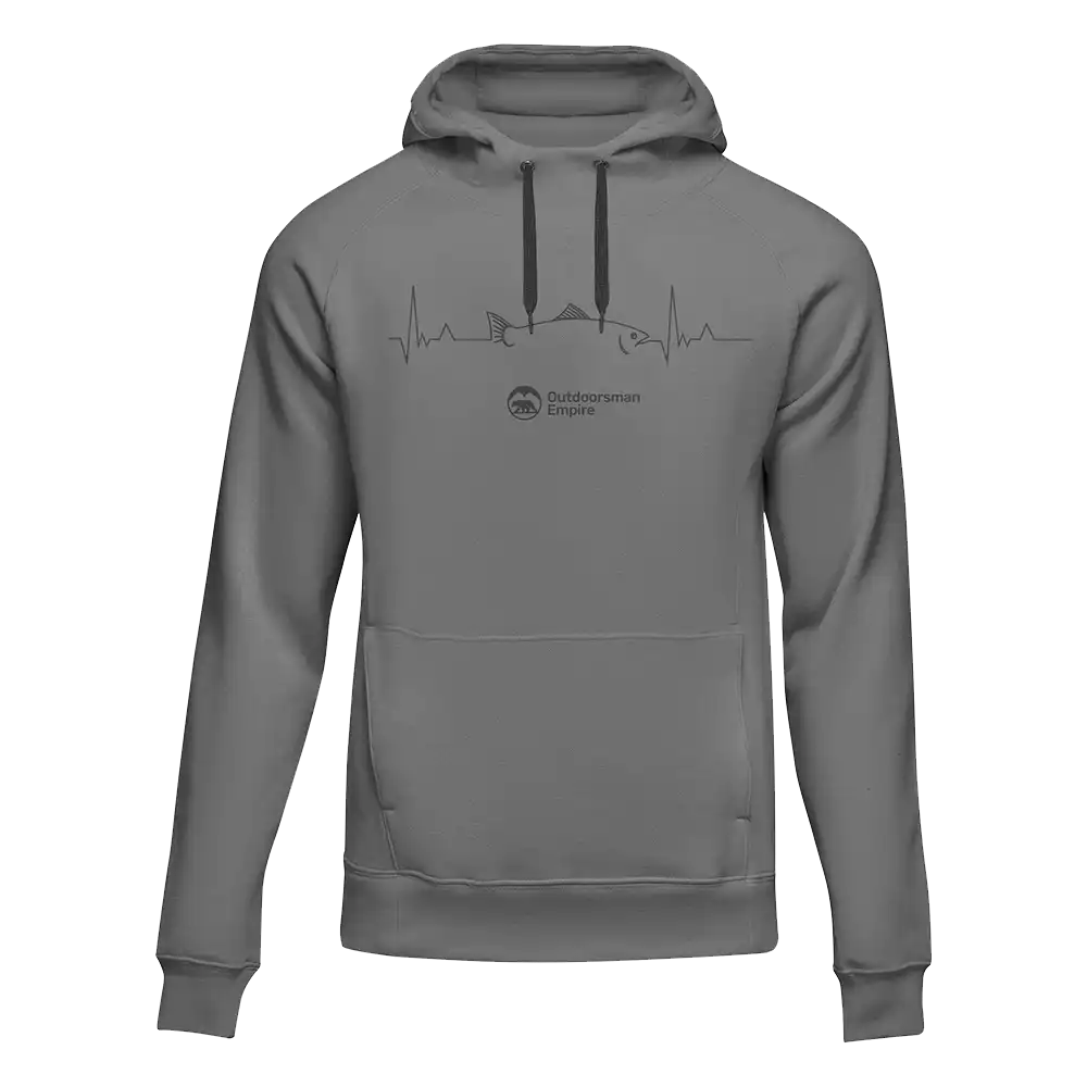 Fishing Cardiogram Unisex Hoodie